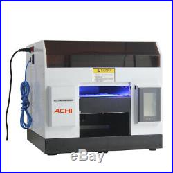 A4 UV Printer 6 Color L800/R330 Head for Phone Case Glass Metal Wood 3D Embossed
