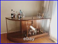Antique Glass Bar Display Case