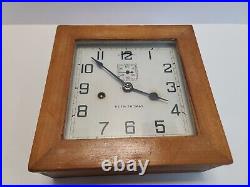 Antique Working 1920s SETH THOMAS No. 10 Double Spring Time Regulator Wall Clock