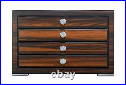 Avid Pen Collector Case Wooden Fountain Pen Box and Organizer with Glass Wind