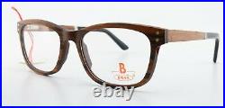 Brillenmann Glasses Pass P506 796 54-18 142 Wood Handmade Ger + Leather Case