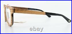 Brillenmann Glasses Xclusiv XC F32 69 50-19 140 Wood Handmade Ger + Leather Case