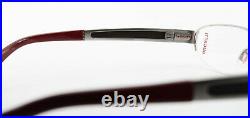 Bugatti Glasses 520 024 M Titanium Wood Wine Red 54-19 Luxury Frame Japan + Case