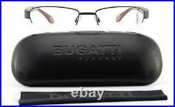 Bugatti Glasses 520 031 Padouk Wood Titanium 54-19 Luxury Frame Japan + Case