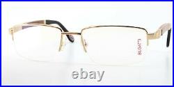 Bugatti Glasses Spectacles 547 000 54-19 140 Padouk 22KT Gp Bicolor Gold Semi