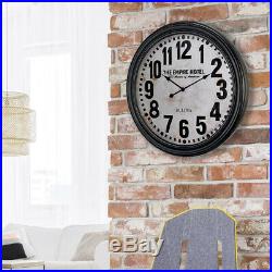 Bulova Hotelier 31 Wooden Case Oversized Wall Clock C4819