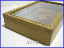 Candy Case Glass Made Of Wood Tinplate Collection Store Fixtures Receipt Showa