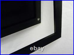 Card Display Case for Ungraded Baseball Cards 50 Black
