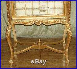 Case Baroque Style Gold Glass Case #as169