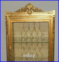 Case Baroque Style Gold Glass Case #as169