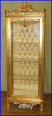 Case Baroque Style Gold Glass Case #as28