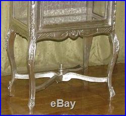 Case Baroque Style Silver Glass Case #as19