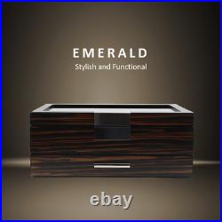 DECOREBAY Decorebay Emerald Luxury Watch, Sunglasses & Jewelry Box