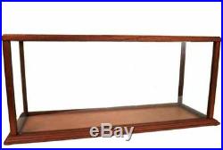 Display Case Wood 32.3/4 Cabinet Acrylic Glass Ocean Liner Boat Ship Models