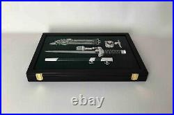 Display Case made of wood frame18122/museum glass/foam rubber memory