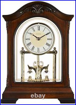Durant Chiming Clock Walnut Solid wood case Old World walnut finish Pendulum