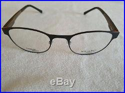 Exalto carbon / wood glasses frames. 12M051. New with case