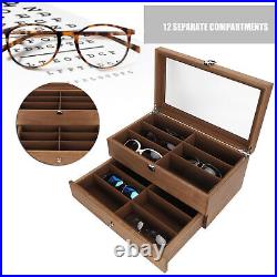 Glasses Display Case Corrosion Resistance Fine Details And Polished Glasses