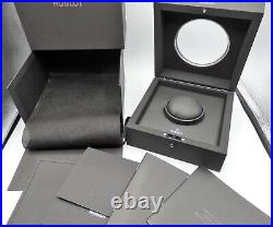 HUBLOT Watch With Box Case Black Genuine Empty with Accessories Presentation JP