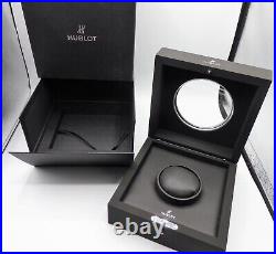 HUBLOT Watch With Box, Soft Case Special SET of 2 Black Genuine Empty Beautiful JP
