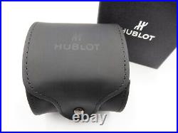 HUBLOT Watch With Box, Soft Case Special SET of 2 Black Genuine Empty Beautiful JP