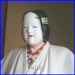Hakata Doll, Matsukaze Noh, H15.7 with glass case