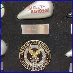Harley Davidson Motorcycle Gas Tank Display Case Glass Unique Rare Custom