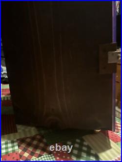 Haunted Raggedy Ann, Plexiglass, Wooden Box For Display N Safety Concerns