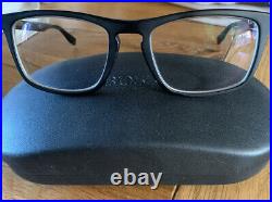 Hugo Boss Orange Mens Wood Effect Black Glasses Frame And Case 0322