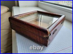 Icon case, material wood, glass. Size 16.5 15 4.5, frame inside 14.5133