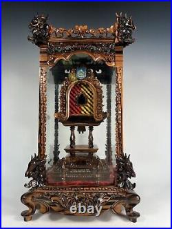 Indonesia Indonesian Diplomatic / VIP Cased Gift Miniature Temple Under Glass