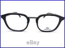 LACOSTE +0.25 to +3.5 Reading Glasses 50mm Grey Wood over Shiny Blue L2831 424
