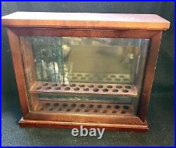 Levenger 20 Pen Wood and Glass Display Case, Unusual and Lovely