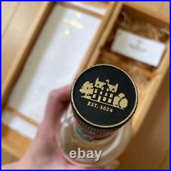 Macallan 25 Year Scotch Whiskey Empty Bottle with Original Wood Box Case Japan