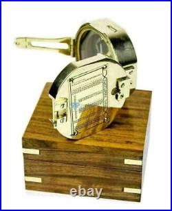 Marine Compass With Decorative Wooden Box Nautical marine Compass set of 50 Unit