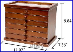 Mothers Day Gifts Wood Jewelry Box for Women, Real Wooden Jewelry Organizer Bo