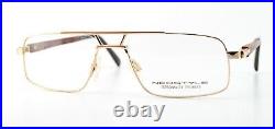 NEOSTYLE Glasses Spectacles Academic 360 822 53-17 20 140 Gold Wood Vintage