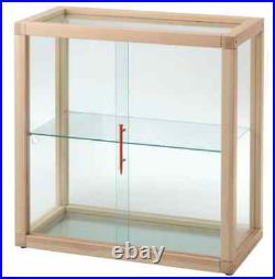 NEW IKEA x VIRGIL ABLOH Glass-Door Cabinet Pine Display Case MARKERAD Off White