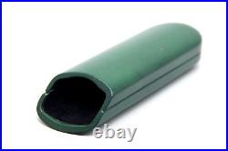 New Lunor Green Large Authentic Eyewear Eyeglasses Glasses Case Only