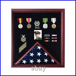 Officers Flag Display Case Plus Photo Fit 5ft x 9.5ft Flags
