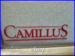 Original Camillus Store Display Wood & Glass Knife Display Case
