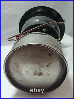 Original dated code 6-49 Coleman 236 major gas lantern w glass globe & wood case