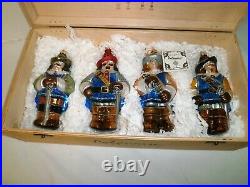 Polonaise Collection D'Artagnan & The Three Musketeers Ornaments Complete with Box
