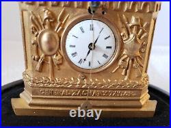 RARE Authentic 1847 General Zachary Taylor U. S. Presidential Campaign Dome Clock