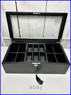 Ritzy Boxes 14 Slot Watch Belt Luxury Box Organizer Large Display Case