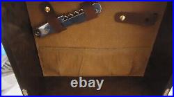 SIR RONDO'S WOOD/SUEDE MINI BAR CASE WithBARWARE-ITALY MADE-VINTAGE-LARGE