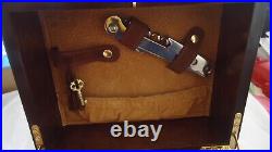 SIR RONDO'S WOOD/SUEDE MINI BAR CASE WithBARWARE-ITALY MADE-VINTAGE-LARGE