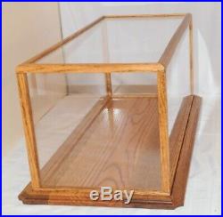 Scale Model Display Case Custom Made Wood/Acrylic Glass Special Orders Available