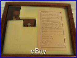 Schrade Knife Limited Set Napa Echlin ZZ-240 Wood & Glass Case Paperwork L/Ed