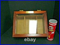 Scottsdale cigar display case wood glass countertop cigar display case cabinet